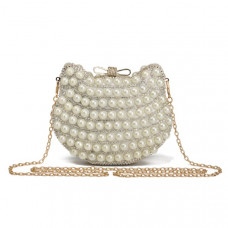 Le Chat Evening Bag - Pearl