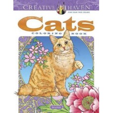 Creative Haven Cats Coloring Book