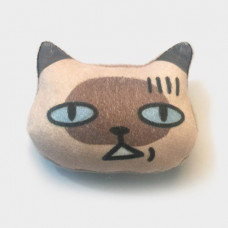 Cool Cats Plush Cat Brooch #10