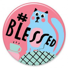 Button - 'Blessed'