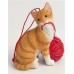 Black and Ginger Playful Cats Hanging Decorations 