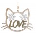 Love Cat Head Hanging Decorations 