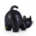 Bookend Classic Cat - Black