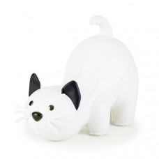 Bookend Classic Cat - White