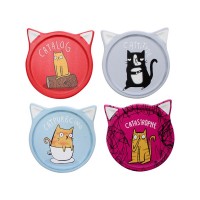 Catastrophe Cats Coaster Set