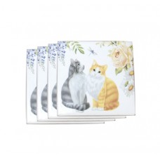 Cats in the Garden Coasters