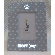 Meow Light-Up Photo Frame