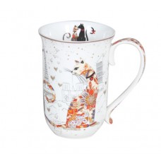 Cat Couple Embossed Mug #2