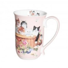 Cats in Box Mug - Pink #2