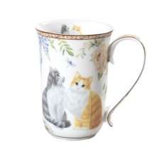 Cats in the Garden Mug #2