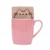 Pusheen Sock In A Mug - Pink