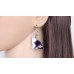 Calico Torti Acrylic Earrings