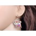 Colourful Kitty Acrylic Earrings