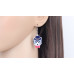 Hipster Cat Head Acrylic Earrings