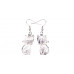 Colourful Enamel Cat Earrings