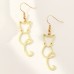 Sitting Cat Drop Earrings