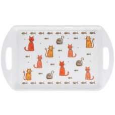 Faithful Friends Cat Serving Tray - Small