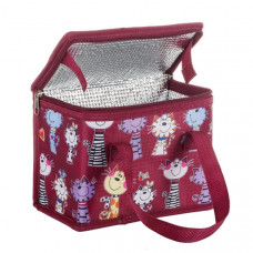 Hungry Kitty Insulated Cooler Lunch Bag