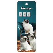 Birman Cat 3D Bookmark