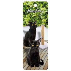 Bombay Cat 3D Bookmark
