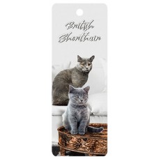 British Shorthair Cat 3D Bookmark