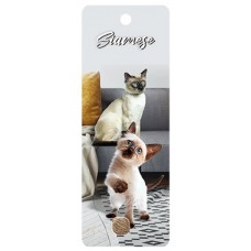 Siamese Cat 3D Bookmark