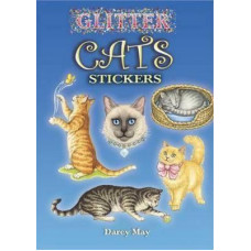 Glitter Cats Stickers