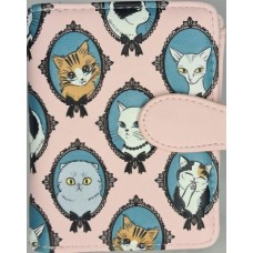 Cat Cameow Pink Small Wallet