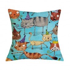 Cat Party Cushion