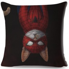 SpiderCat Superhero Cat Cushion