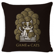 Game of Cats Cushion