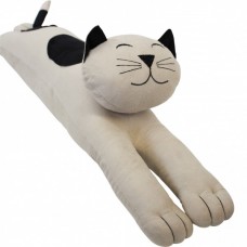 Lounging Cat Doorstop