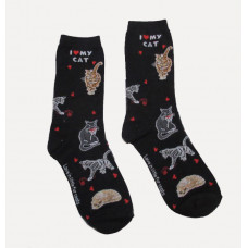 I Love My Cat Socks